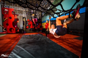 Ninja Warrior Junior - Parcours obstacles de tous les niveaux, centre d'escalade intérieur - Laval, Boisbriand